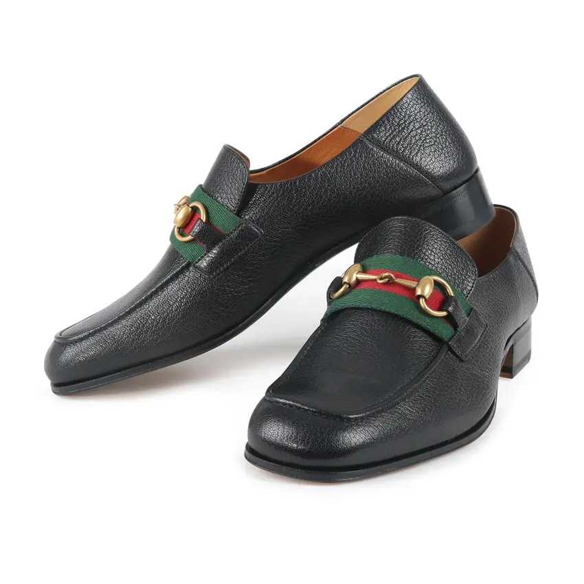 Giày Gucci Horsebit Loafers 'Black' 545277-0YL10-1060 — ảnh 4