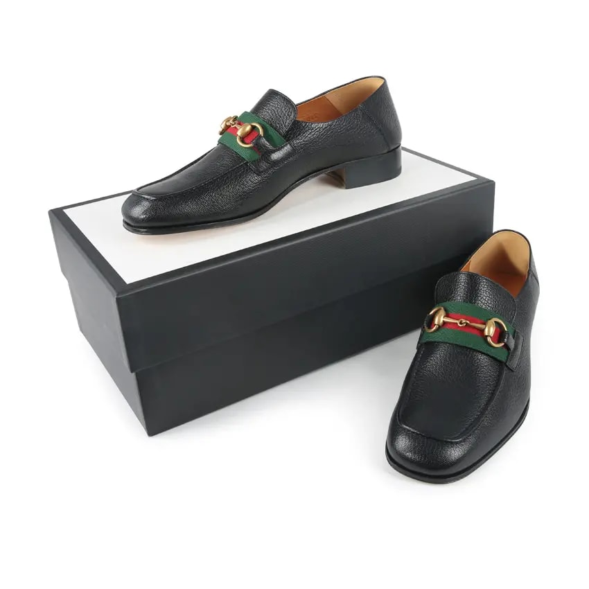 Giày Gucci Horsebit Loafers 'Black' 545277-0YL10-1060 — ảnh 3