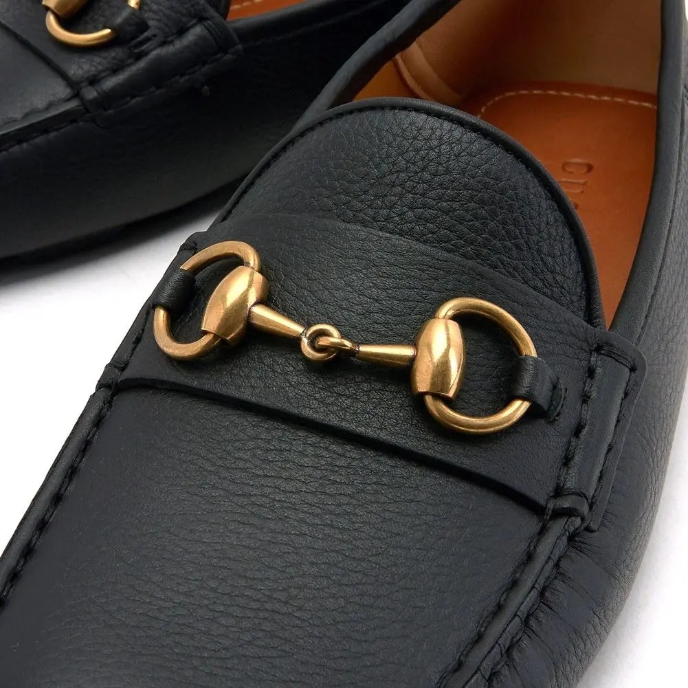 Giày Gucci Horsebit Driving Moccasin 'Black' 548604-BXO00-1000 — ảnh 2
