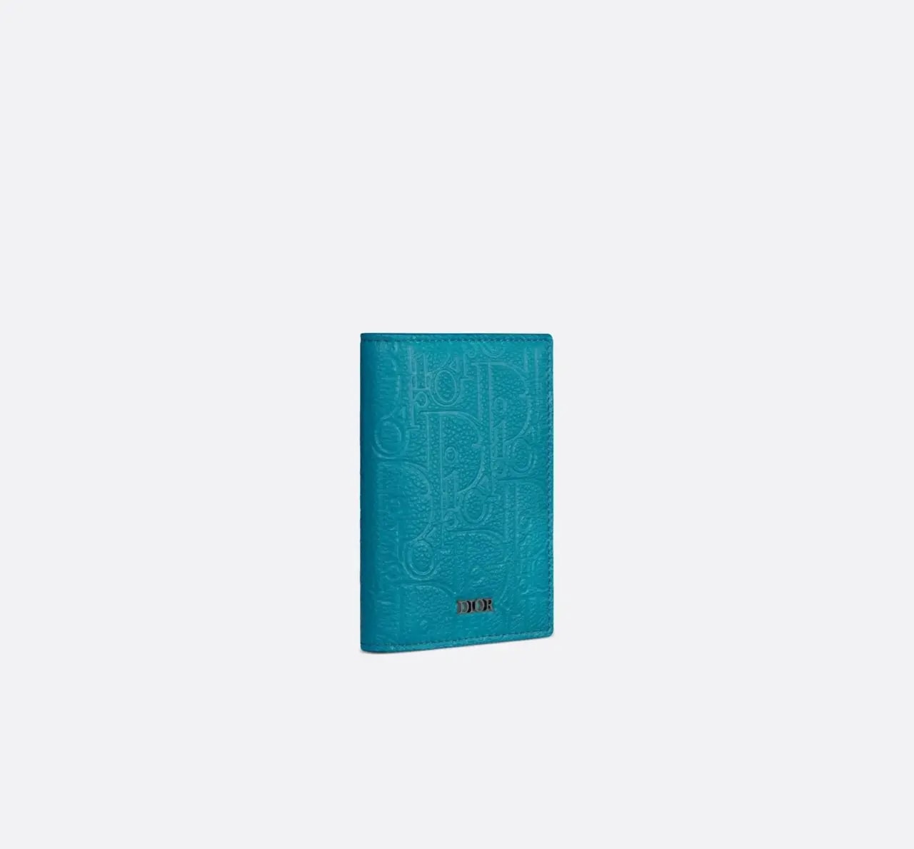 Ví Dior Vertical Bifold Card Holder 'Blue' 2ESCH138FLG-H58E — ảnh 2