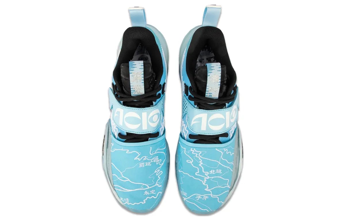 Giày Li-Ning Wade All City 10 Low 'Light Blue' ABAS173-2 — ảnh 4