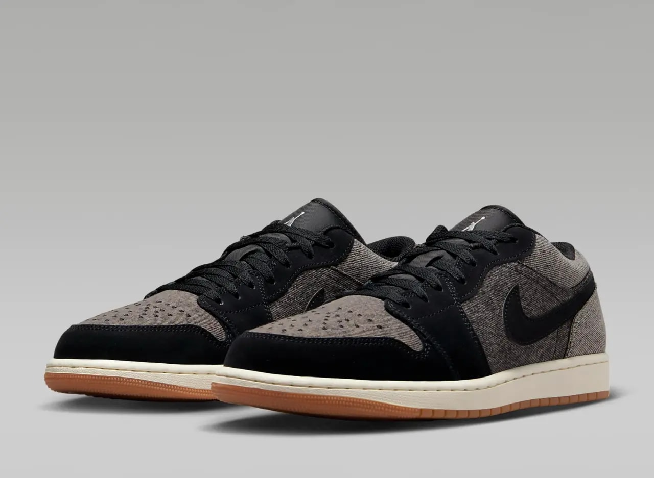 Giày Nike Air Jordan 1 Low SE 'Black Denim' HJ4360-001 — ảnh 4