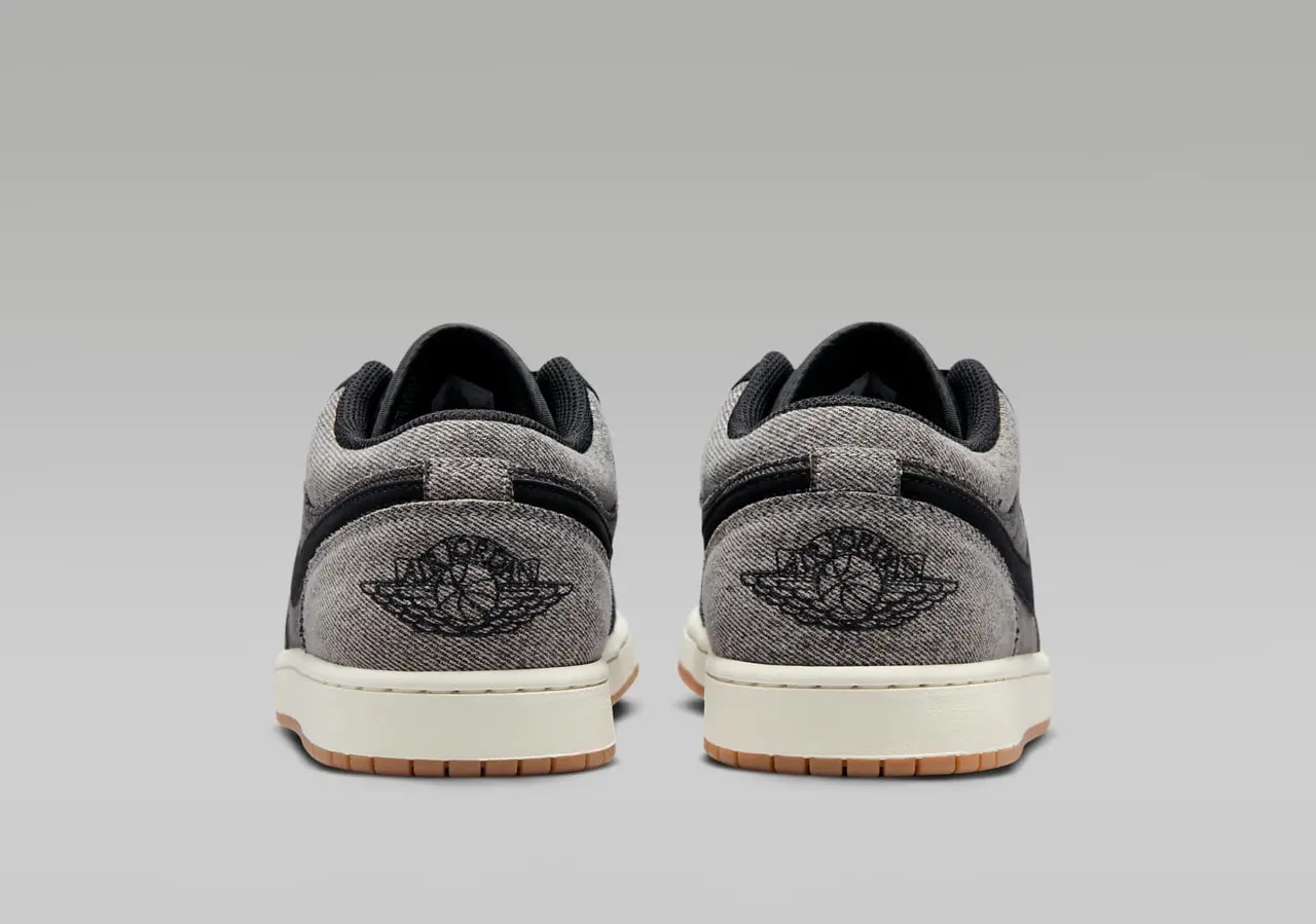 Giày Nike Air Jordan 1 Low SE 'Black Denim' HJ4360-001 — ảnh 3