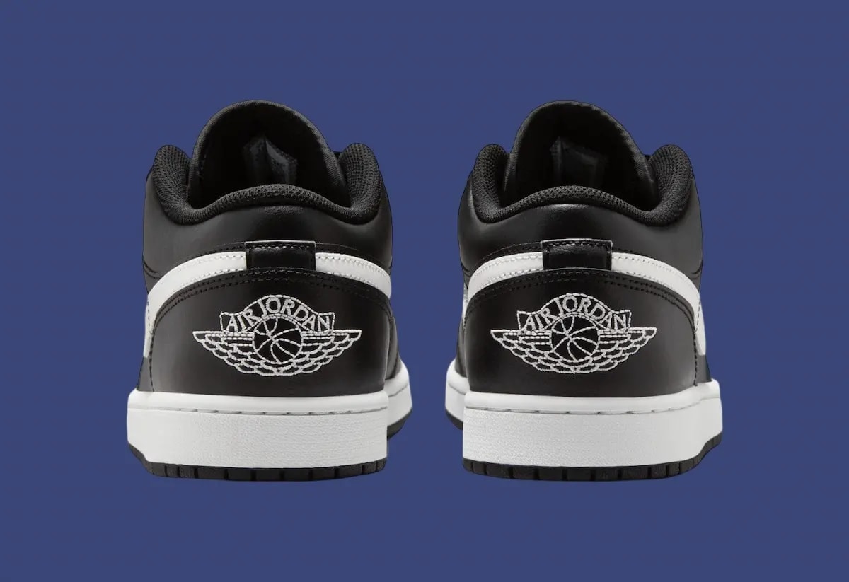 Giày Nike Air Jordan 1 Low 'Orca Black White' 553558-043 — ảnh 4