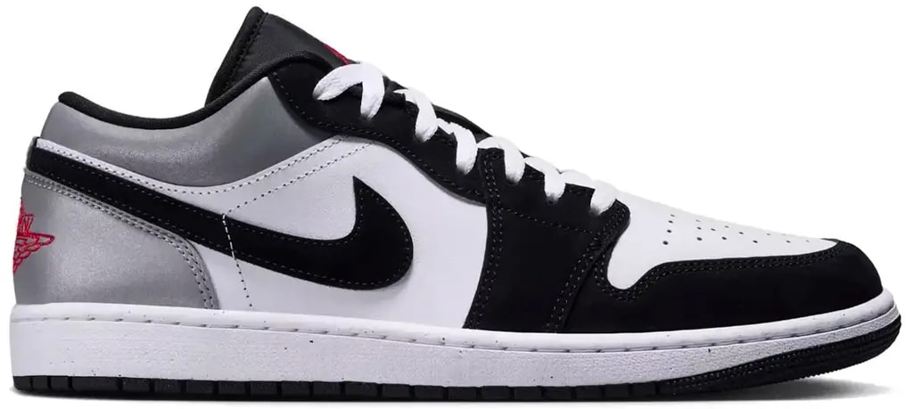 Giày Nike Air Jordan 1 Low SE 'White Fire Red Black Silver' HF3148-106 — kich-thuoc: 41