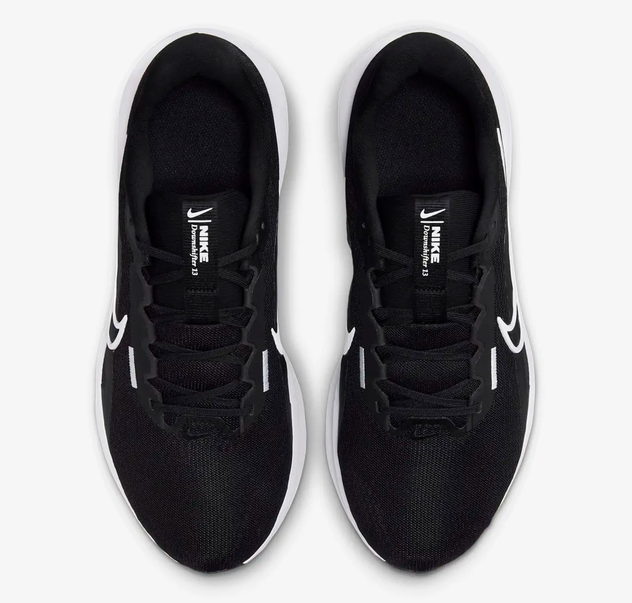 Giày Nike Downshifter 13 Extra Wide 'Black White' FJ1284-001 — ảnh 3