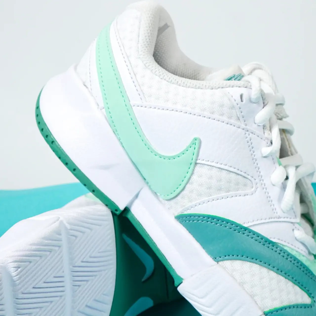 Giày Nike Court Lite 4 'Sky Blue' FD6575-107 — ảnh 3
