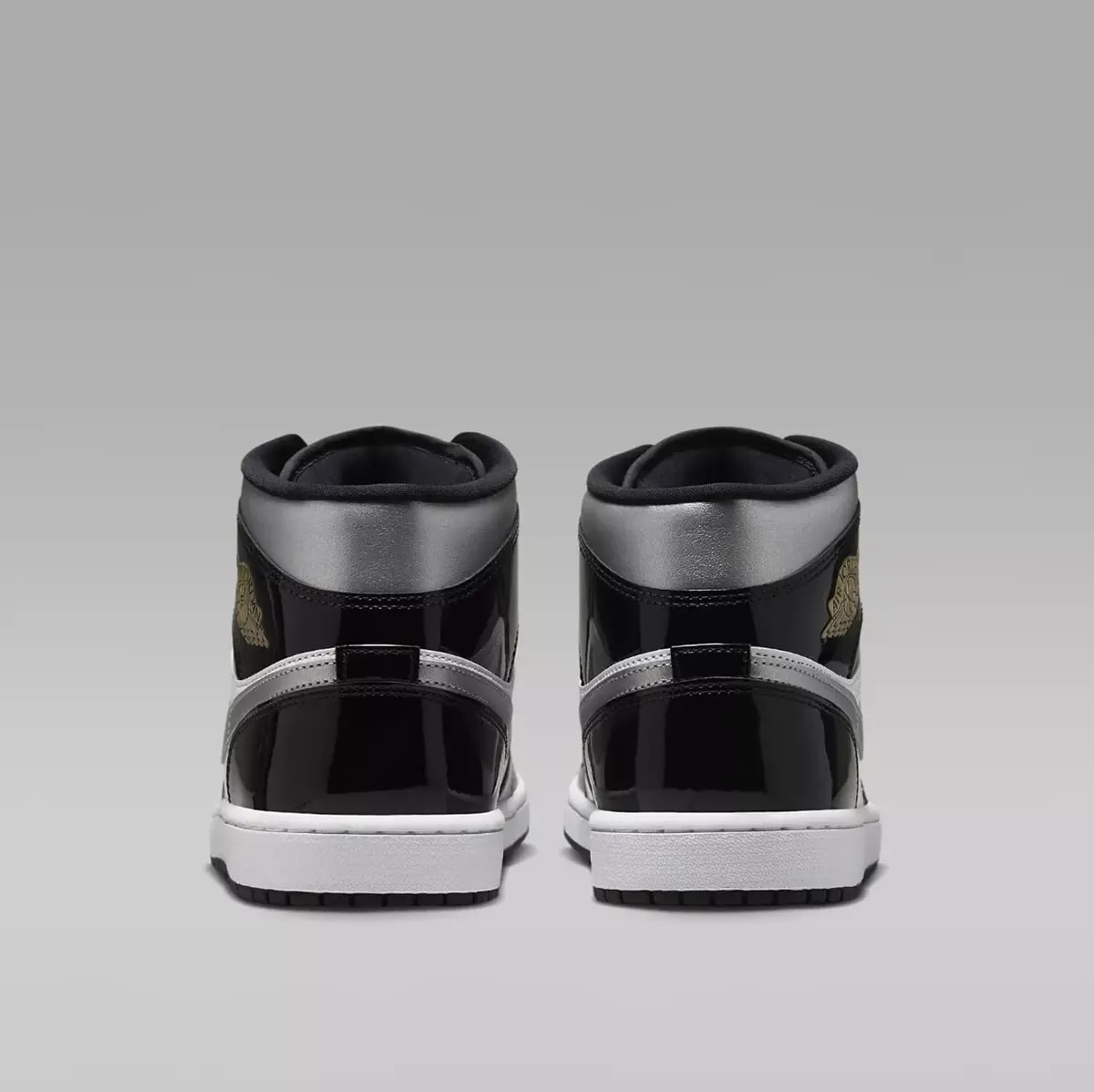 Giày Nike Air Jordan 1 Mid SE 'Metallic Silver' HV0789-010 — ảnh 5