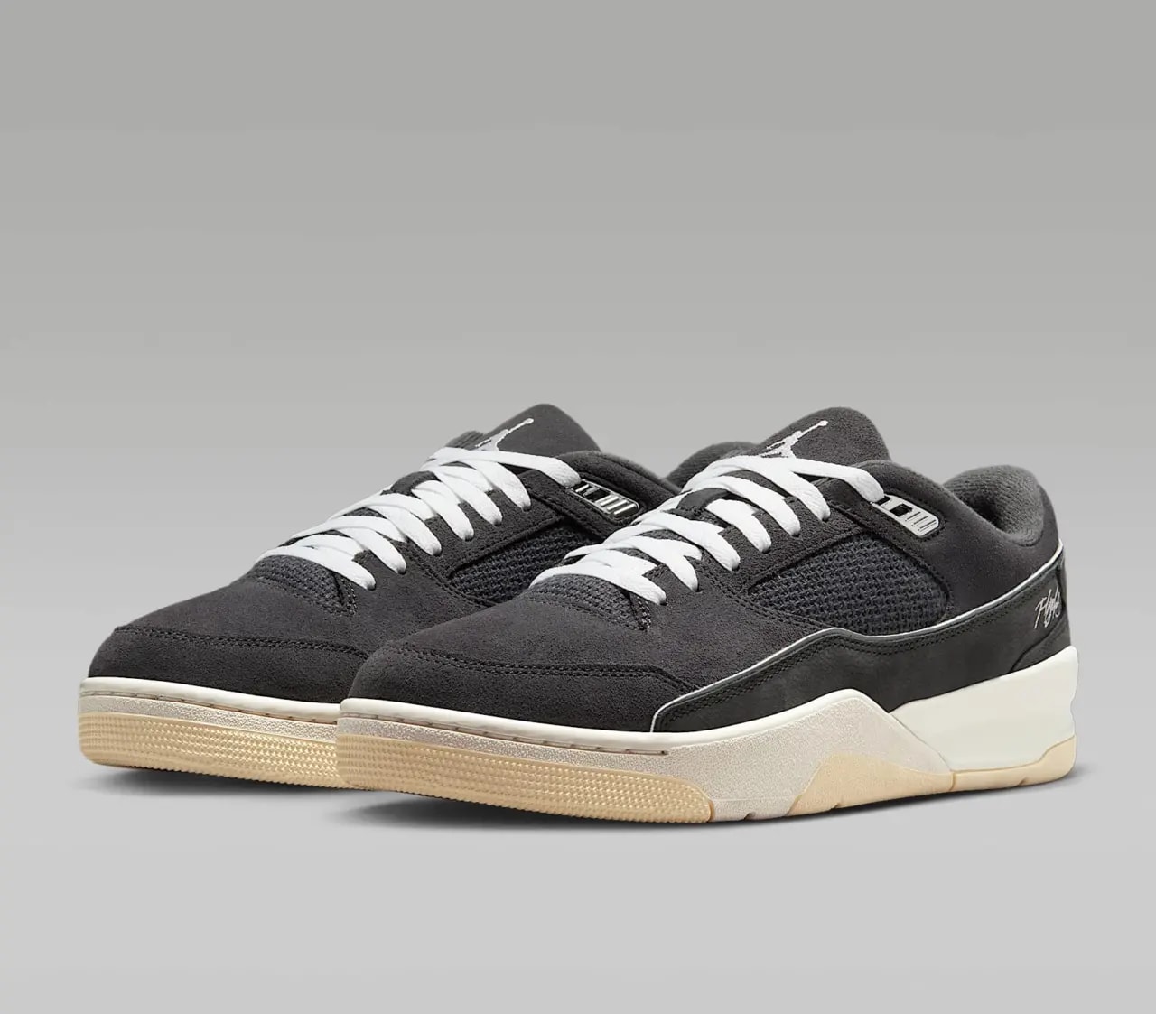 Giày Nike Air Jordan Flight Court 'Grey Sail' HF3255-002 — ảnh 4