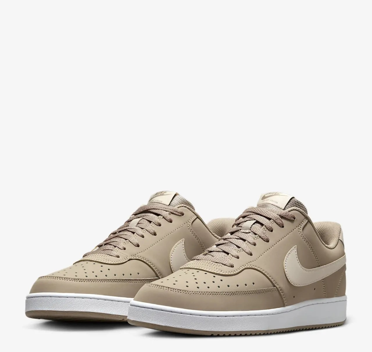 Giày Nike Court Vision Low 'Khaki White' HM6193-247 — ảnh 4