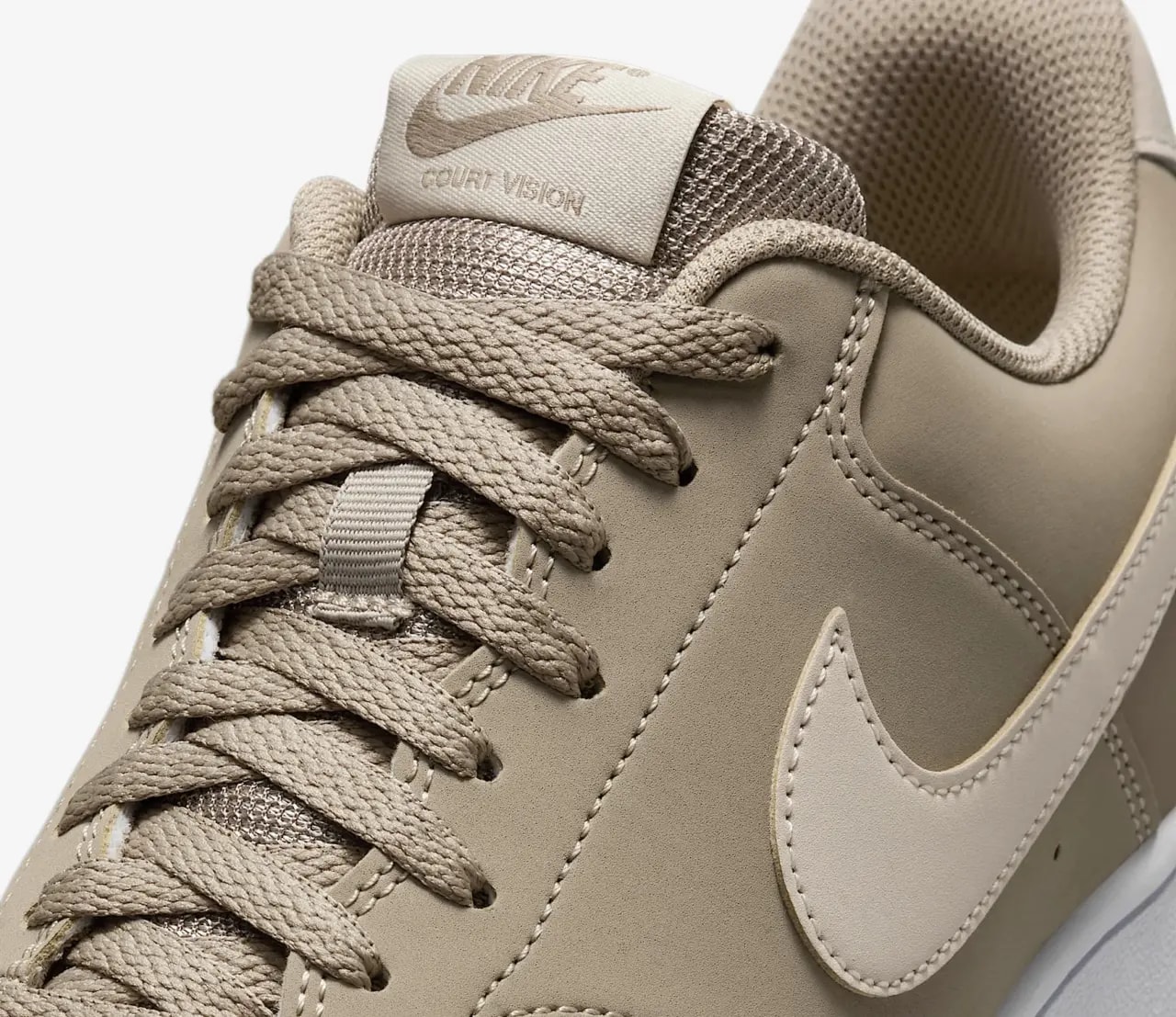 Giày Nike Court Vision Low 'Khaki White' HM6193-247 — ảnh 2