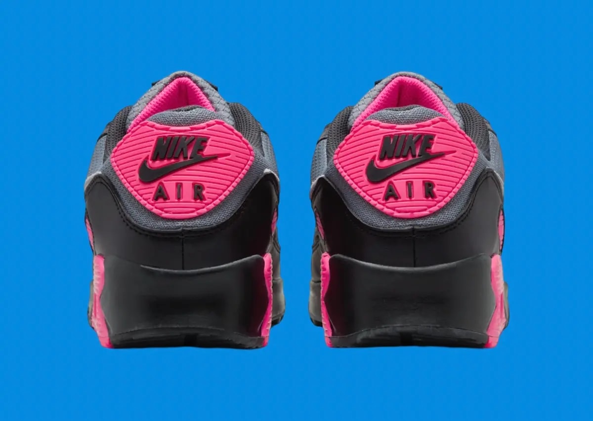 Giày Nike Air Max 90 'Wolf Grey Hyper Pink' DM0029-010 — ảnh 4
