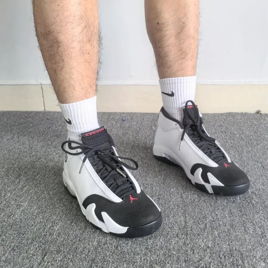 Giày Nike Air Jordan 14 Retro 'Black Toe' 487471-160 — ảnh 2