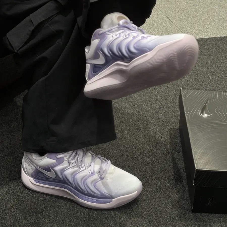 Giày Nike KD 17 'Dusty Amethyst' FJ9487-500 — ảnh 4