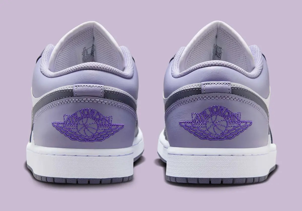 Giày Nike Air Jordan 1 Low 'Purple White' 553558-145 — ảnh 4