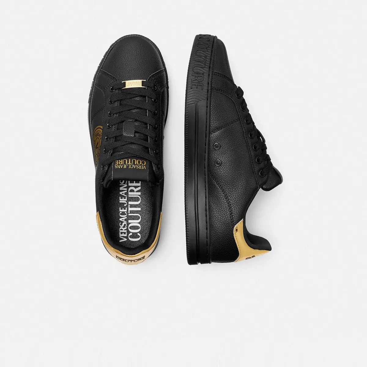 Giày Versace Jeans Couture 'Black' E77YA3SK1-EZP332-EG89 — ảnh 2