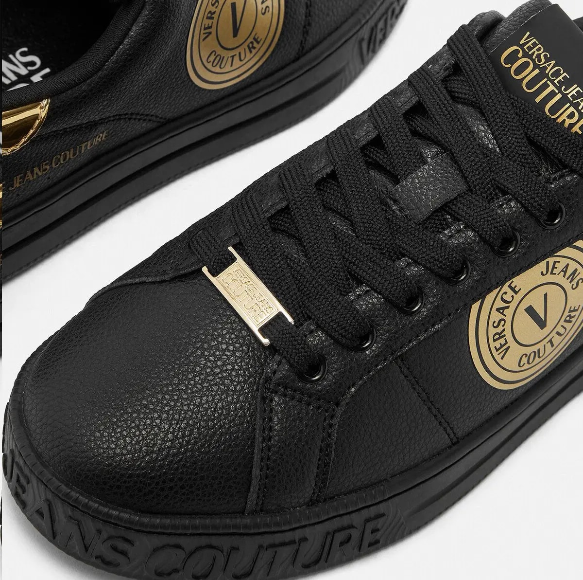 Giày Versace Jeans Couture 'Black' E77YA3SK1-EZP332-EG89 — ảnh 3