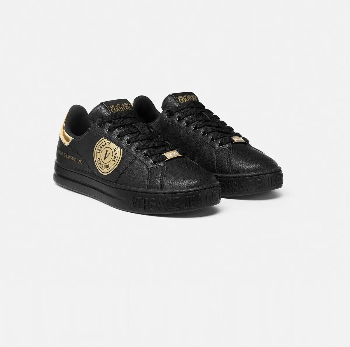 Giày Versace Jeans Couture 'Black' E77YA3SK1-EZP332-EG89 — ảnh 4