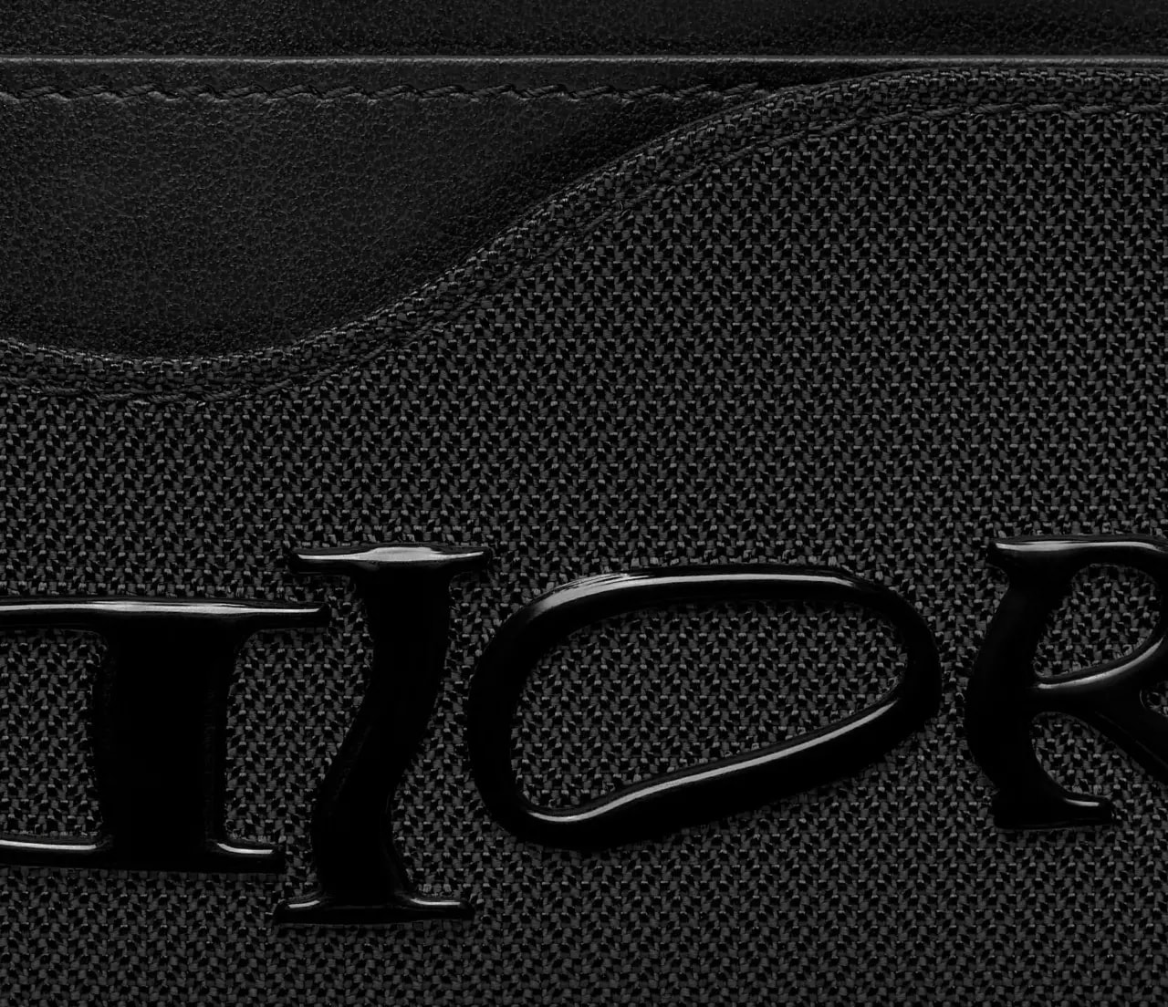 Ví Dior Lewis Hamilton Saddle Card Holder 'Black' 2ADCH164LWH-H00N — ảnh 3
