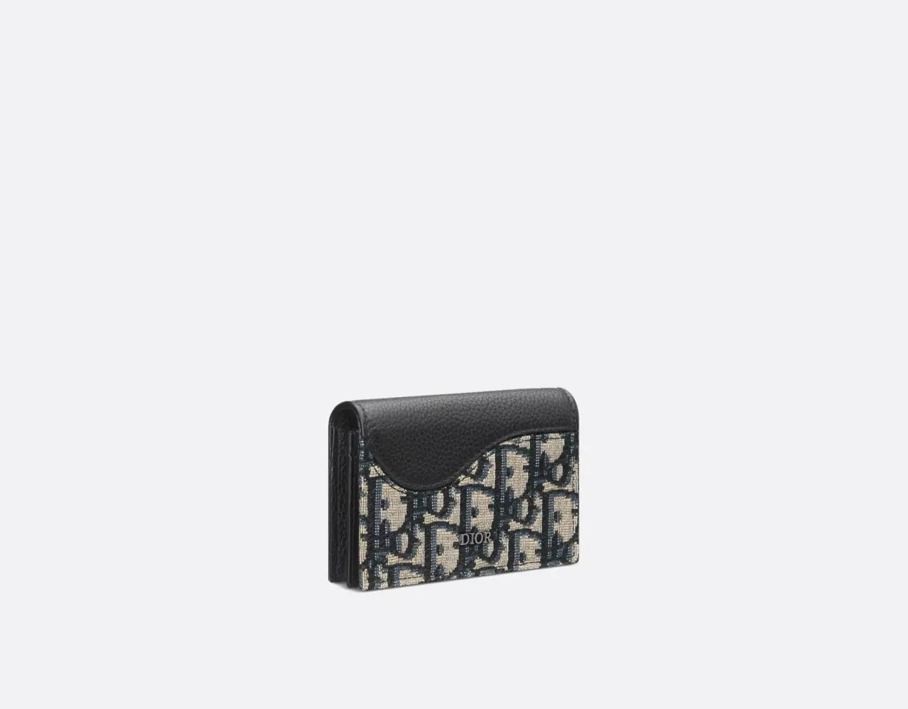 Ví Dior Saddle Business Card Holder 'Beige Black' 2ADCH166YKS-H05E — ảnh 2