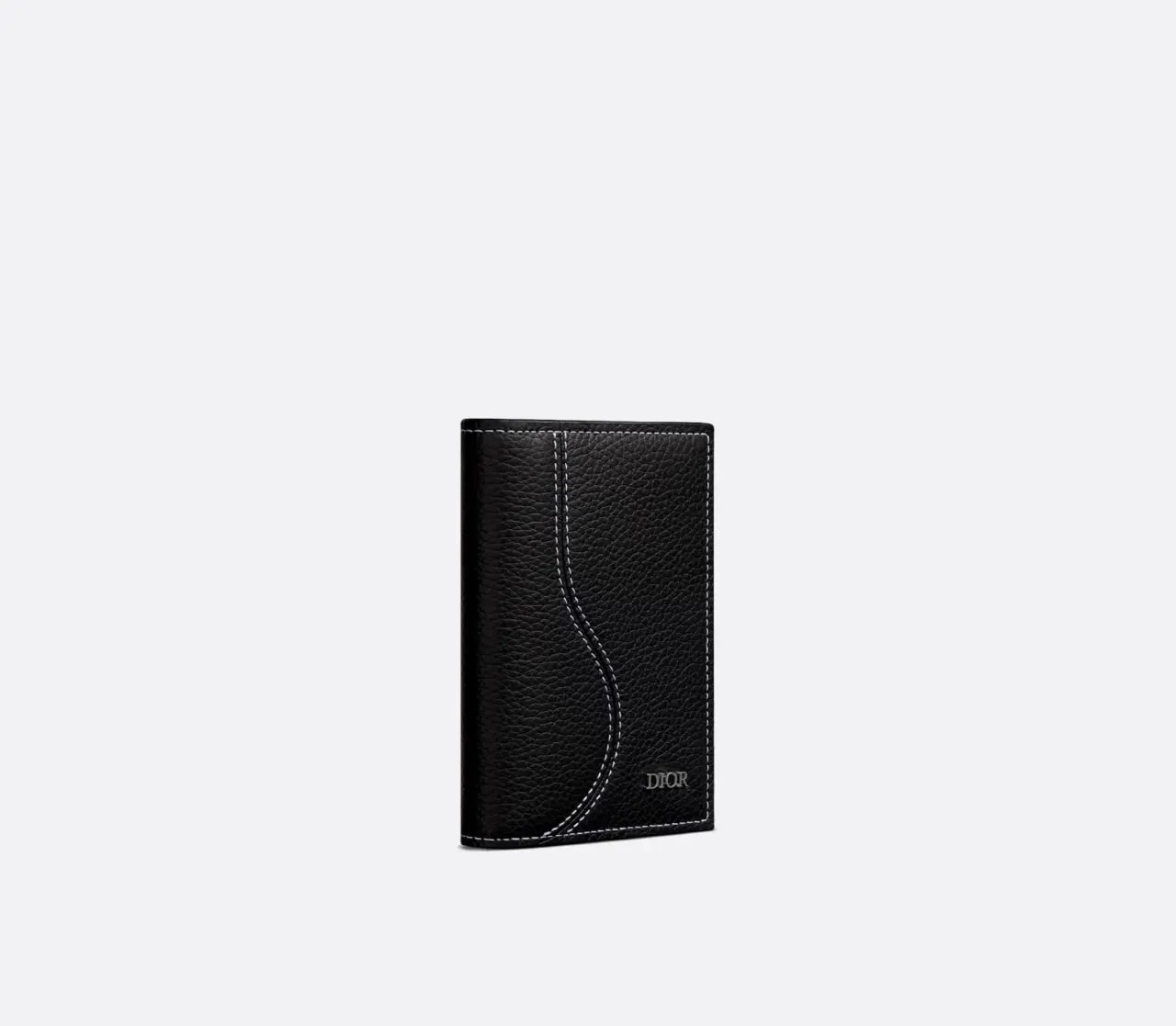 Ví Dior Saddle Vertical Bifold Card Holder 'Black' 2ADCH169YKK-H00N — ảnh 2