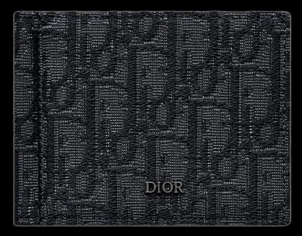 Ví Dior Wallet With Money Clip 'Black' 2ESBH069YSE-H03E