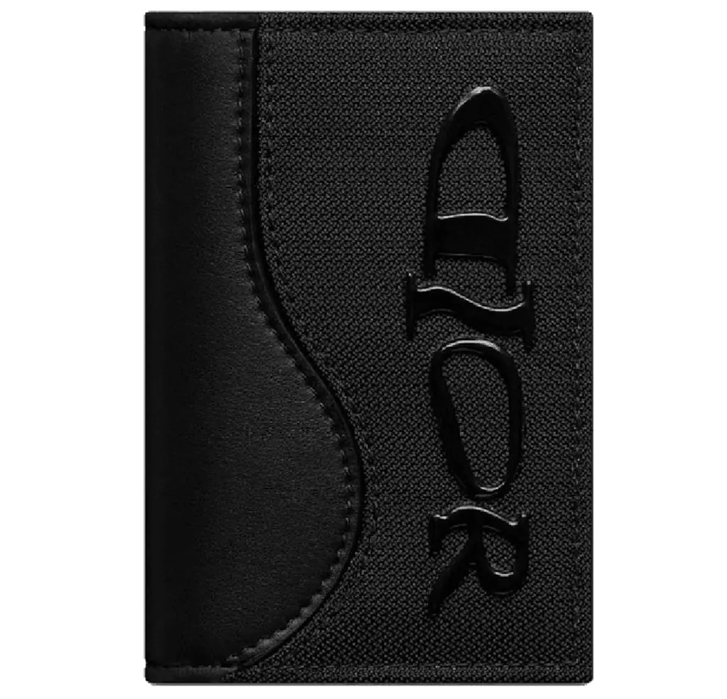 Ví Dior Lewis Hamilton Saddle Card Holder 'Black' 2ADCH169LWH-H00N