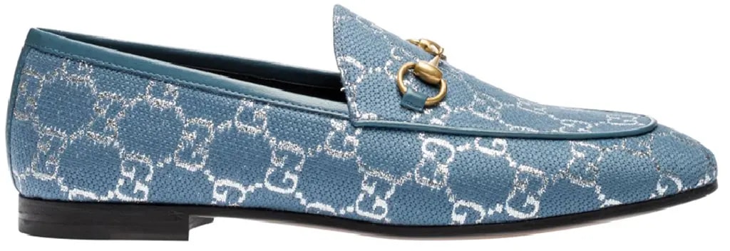 Giày Gucci Mocassini Jordaan GG 'Blue' 431467-2C820-4691 — kich-thuoc: 38