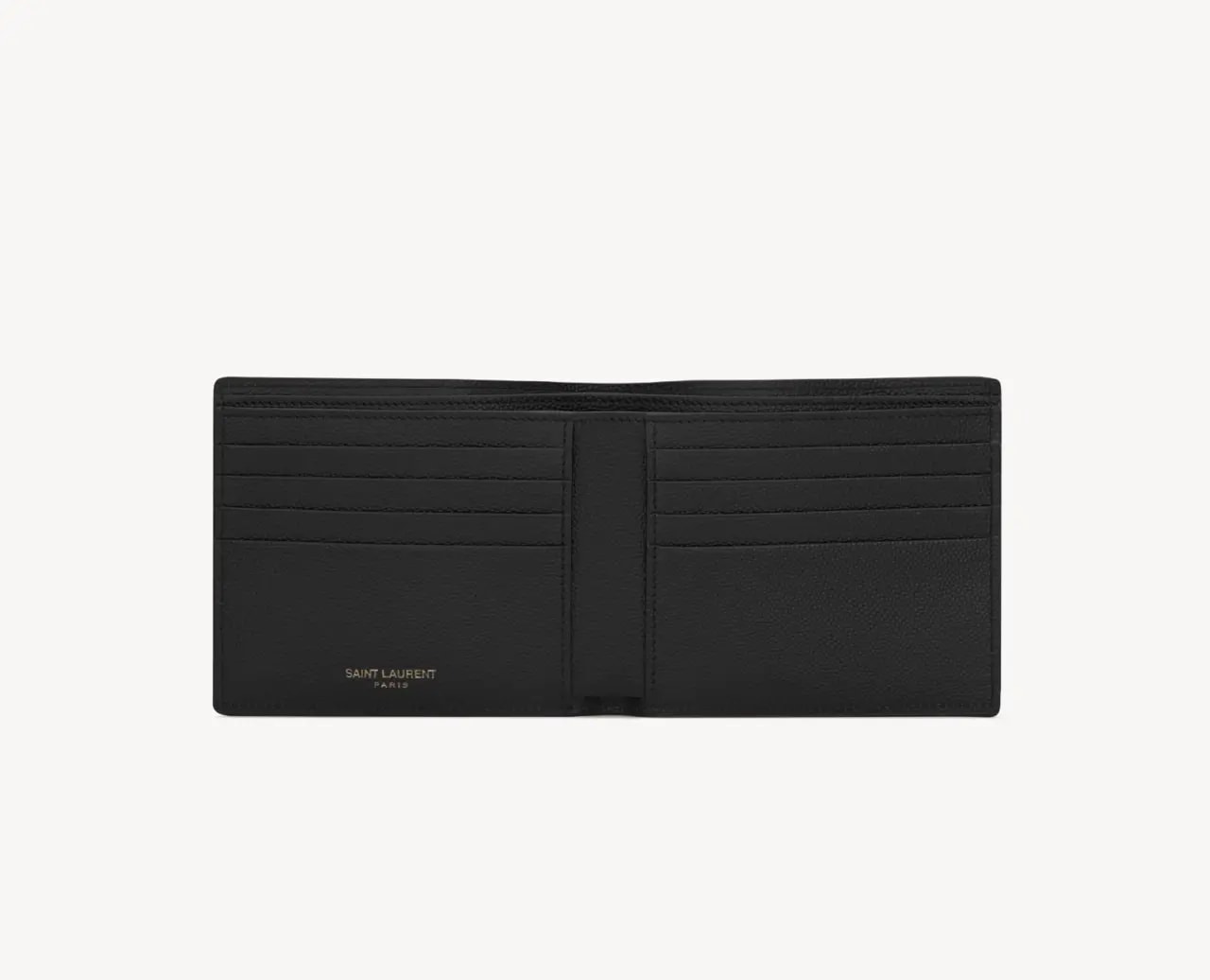 Ví Saint Laurent Cassandre East West Wallet 'Black' 453276BTY0U1000 — ảnh 3