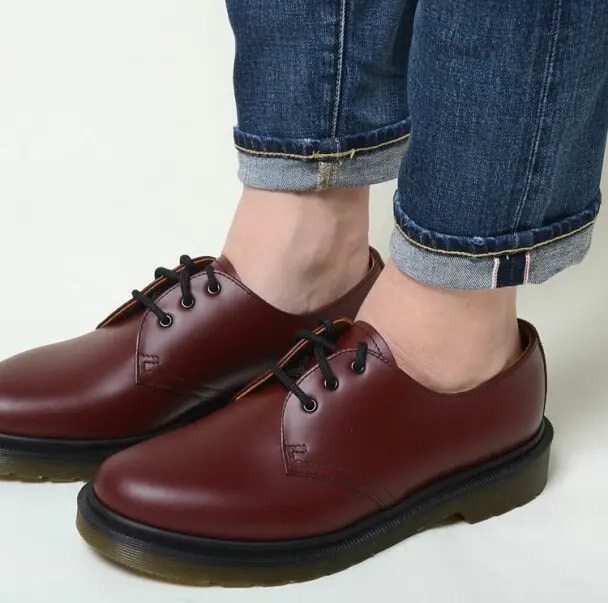 Giày Dr. Martens 1461 'Brown Leather' 10078602 — ảnh 2