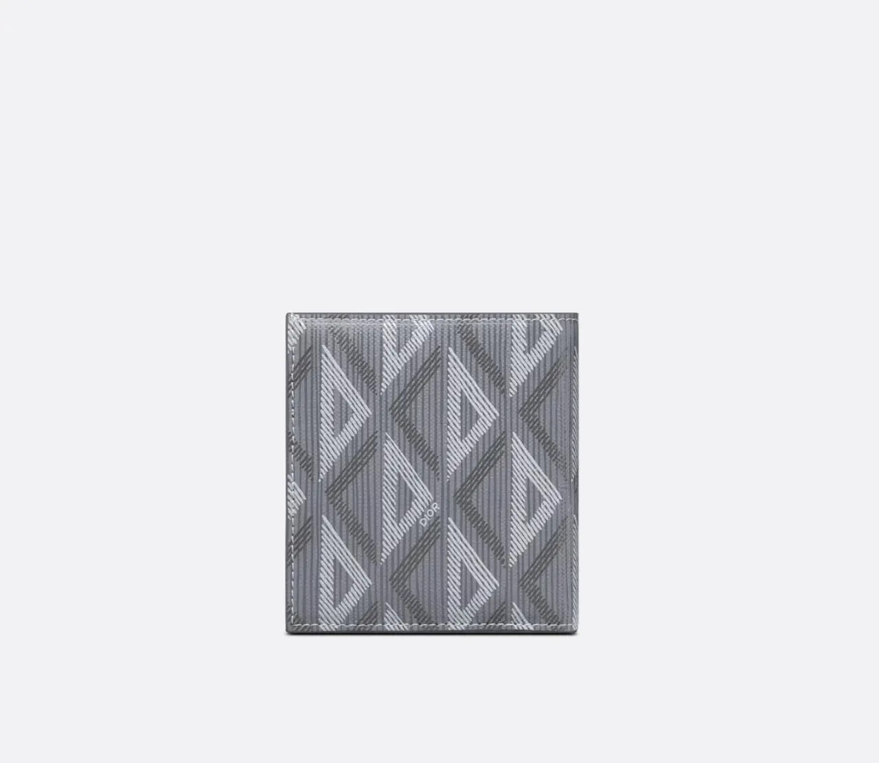 Ví Dior Vertical Bifold Wallet 'Gray' 2ESBH072DCO-H42E — ảnh 3