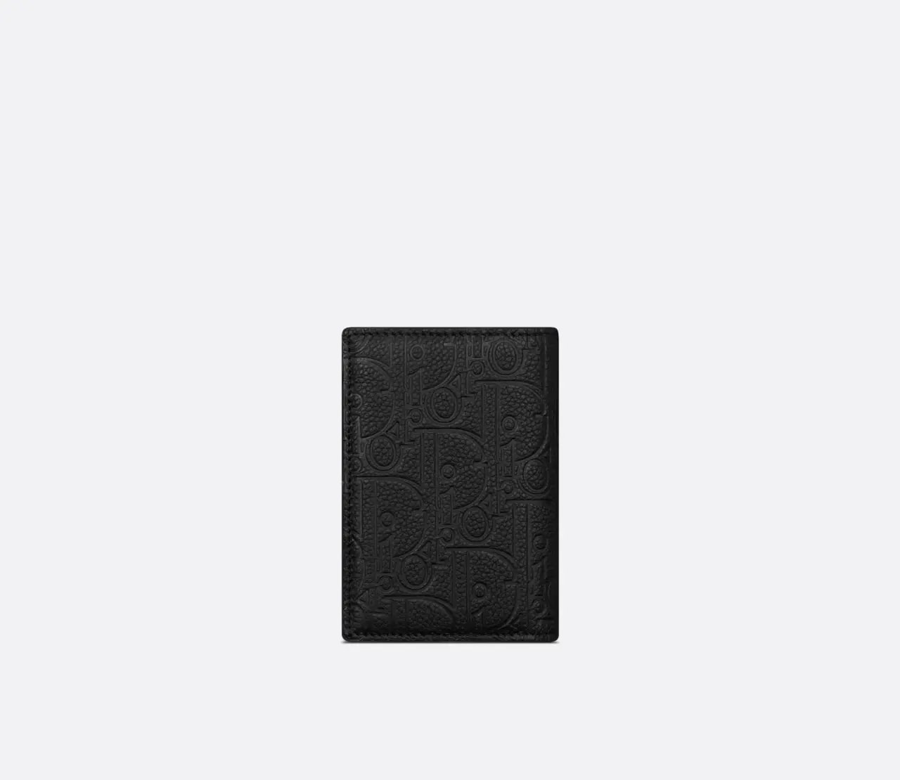 Ví Dior Vertical Bifold Card Holder 'Black' 2ESCH138FLG-H00N — ảnh 3