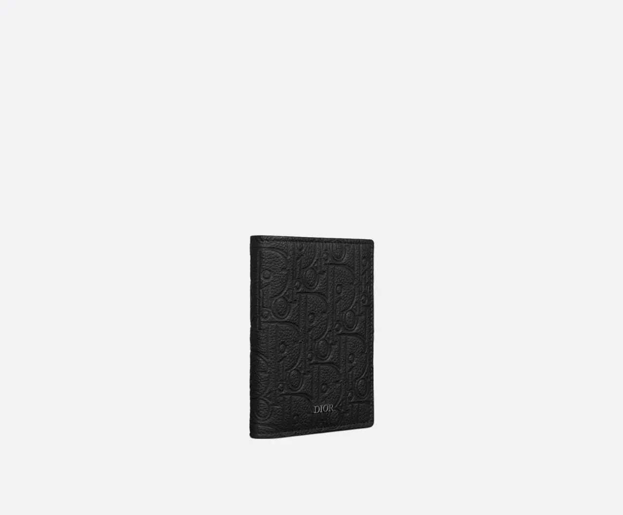 Ví Dior Vertical Compact Card Holder 'Black' 2ESBC319FLG-H00N — ảnh 2