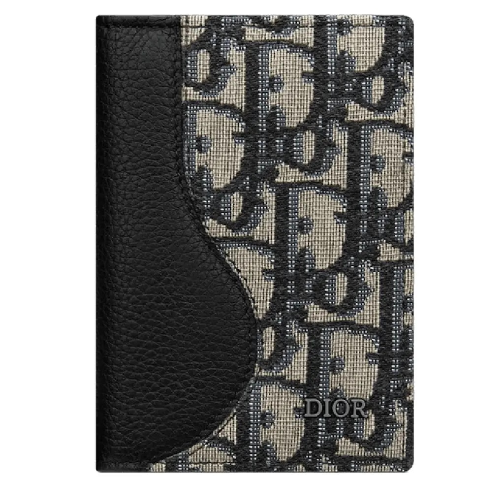 Ví Dior Saddle Vertical Bifold Card Holder 'Beige' 2ADCH169YKS-H27E