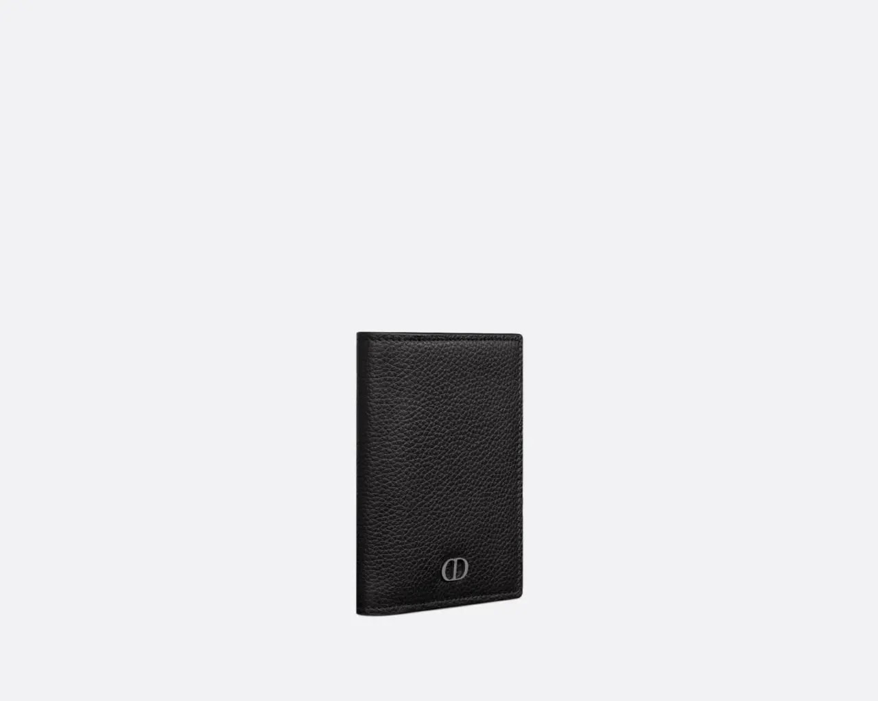 Ví Dior CD Icon Vertical Compact Card Holder 'Black' 2ESBC319CDI-H00N — ảnh 2