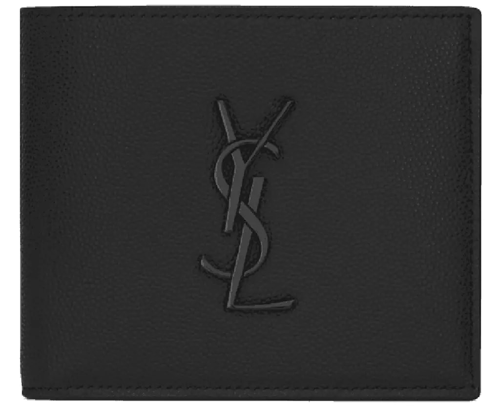 Ví Saint Laurent Cassandre East West Wallet 'Black' 453276BTY0U1000