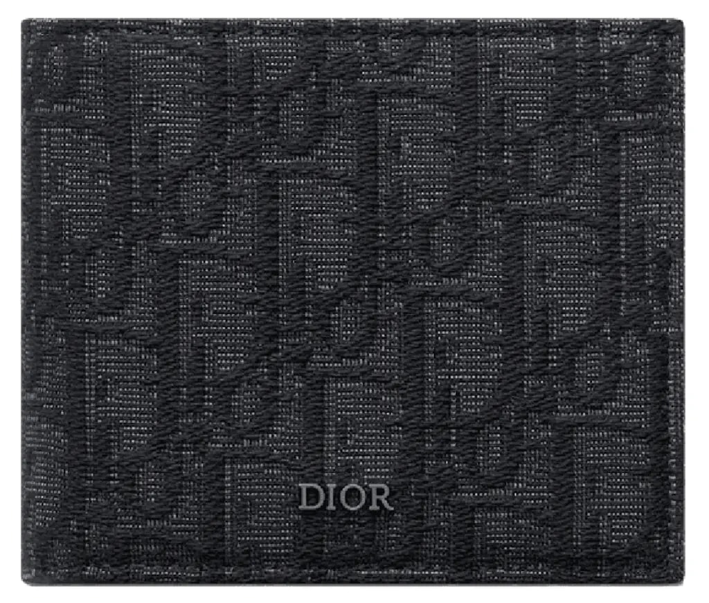 Ví Dior Compact Wallet 'Black' 2OBBC027YSE-H03E