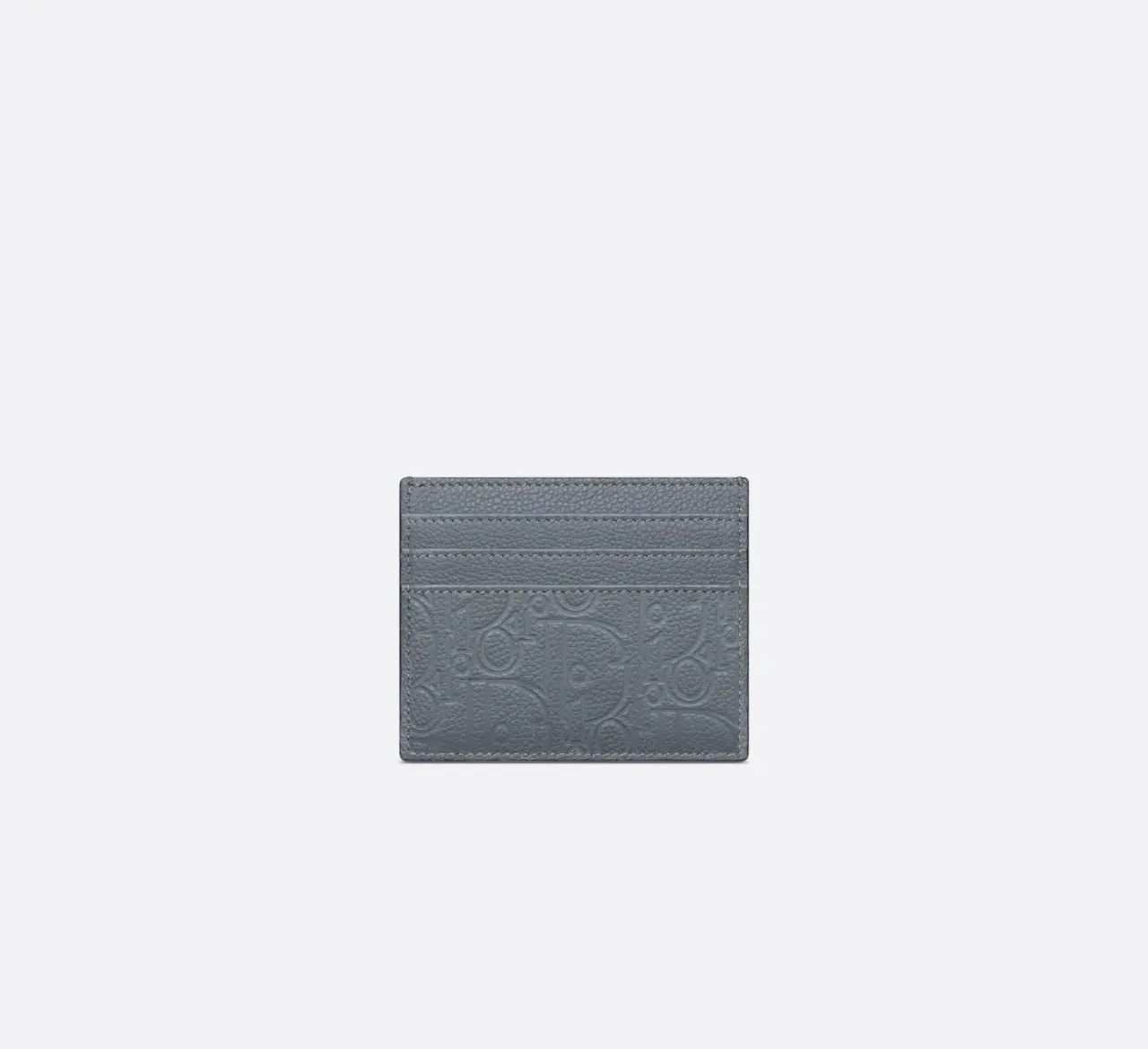 Ví Dior Card Holder 'Deep Gray' 2ESCH135FLG-H830 — ảnh 3