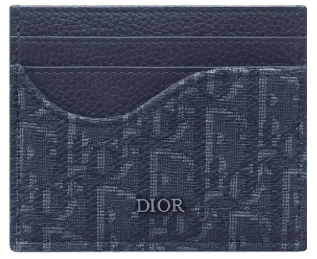 Ví Dior Saddle Card Holder 'Navy' 2ADCH164YKS-H53E