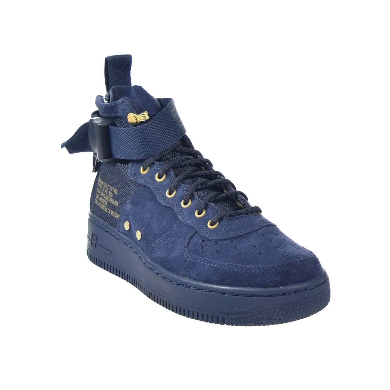Giày Nike SF Air Force 1 Mid GS 'Obsidian Black' AJ0424-400 — ảnh 2