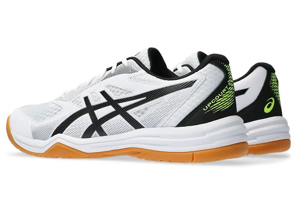 Giày Asics Upcourt 5 'White Black Yellow' 1071A086-103 — ảnh 4
