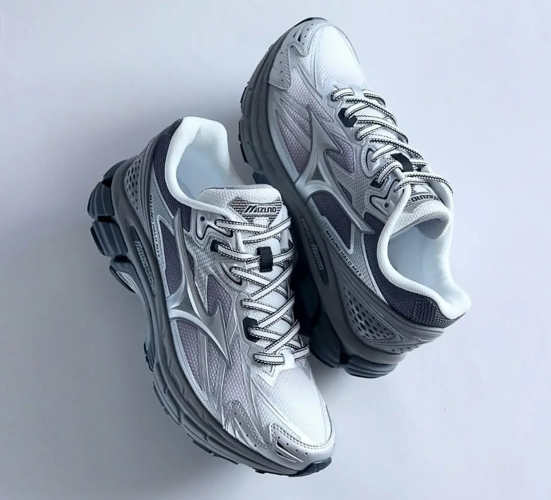 Giày Mizuno Trainer 2K 'White Grey' D1GH250403 — ảnh 3