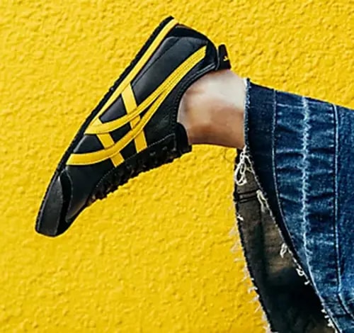 Giày Onitsuka Tiger Mexico 66 'Black Yellow' 1183A201-003 — ảnh 2