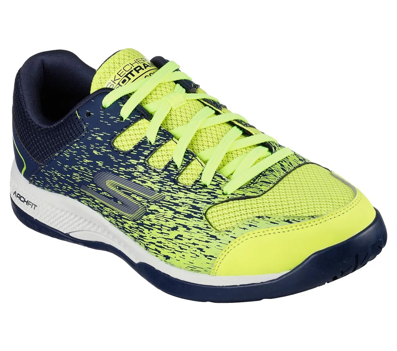 Giày Skechers Viper Court 'Yellow Navy' 246070C-YLNV — ảnh 2