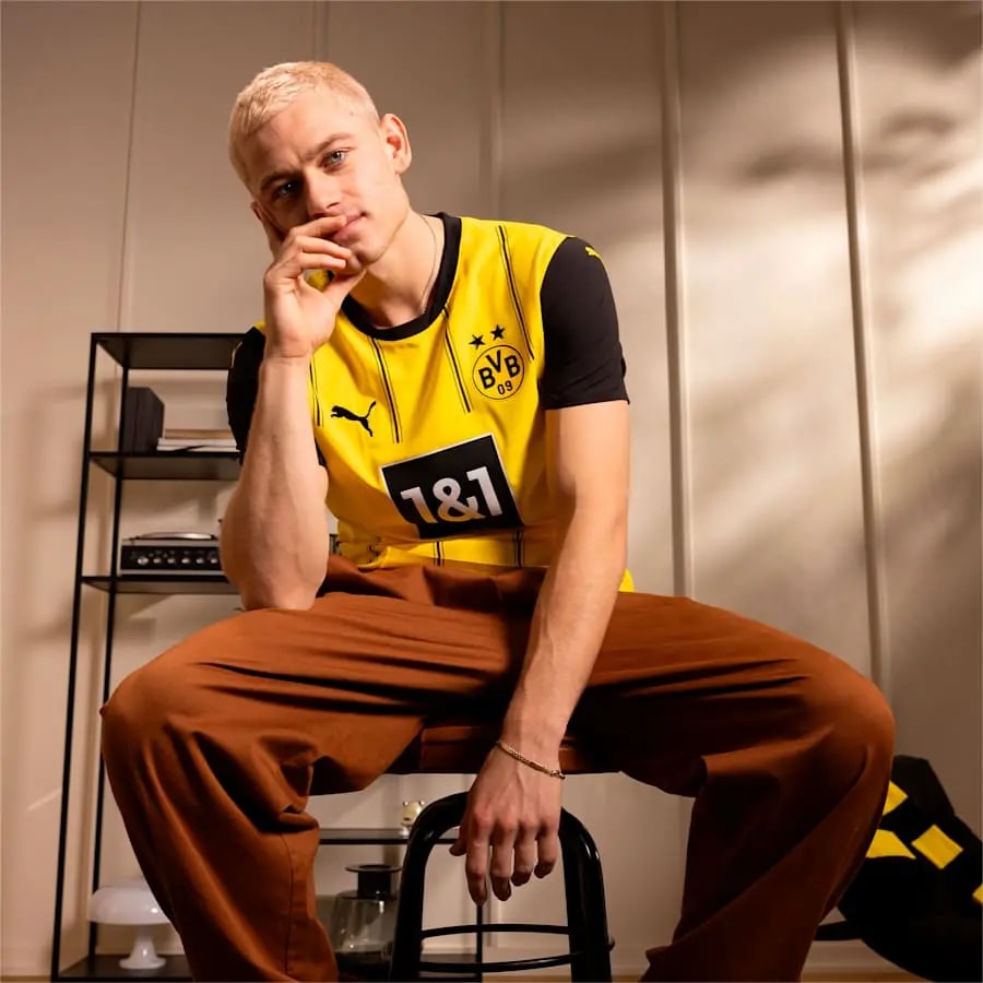 Áo Puma Borussia Dortmund 24/25 Home Jersey 'Yellow' 774946-01 — ảnh 3