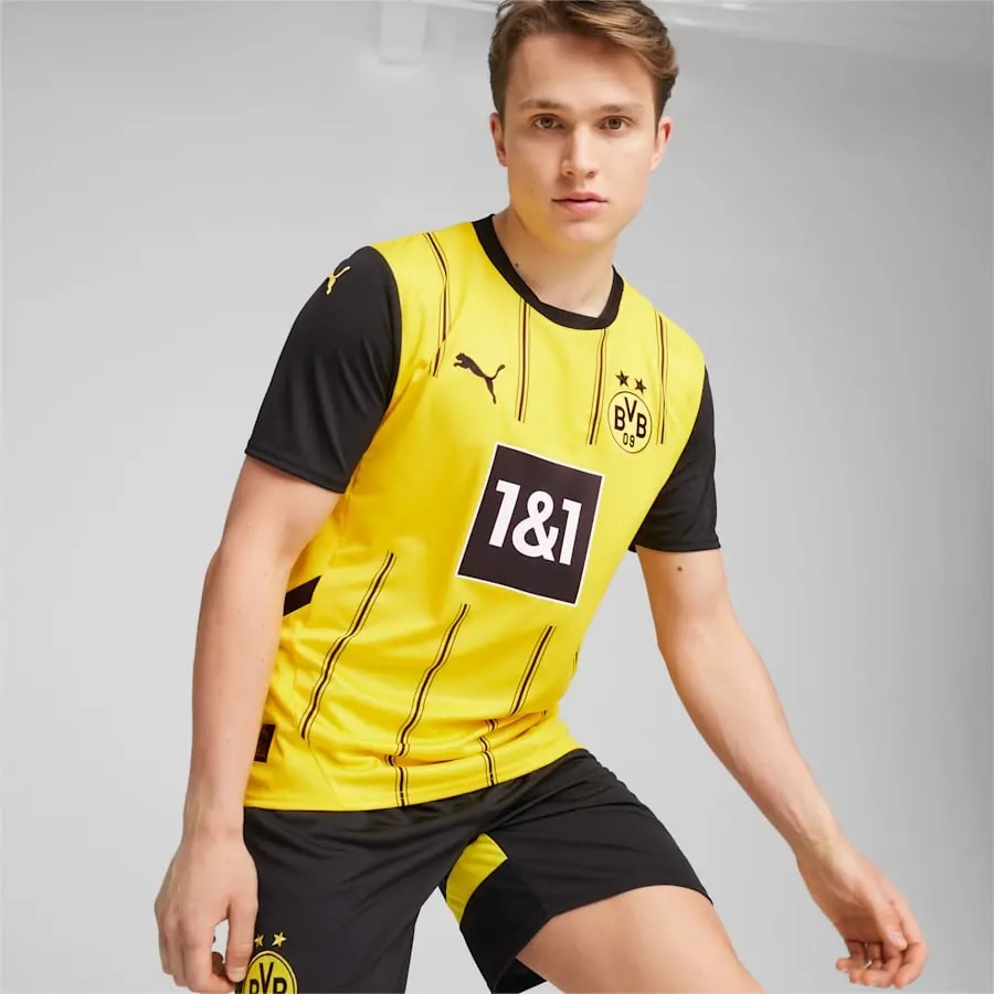 Áo Puma Borussia Dortmund 24/25 Home Jersey 'Yellow' 774946-01 — ảnh 2