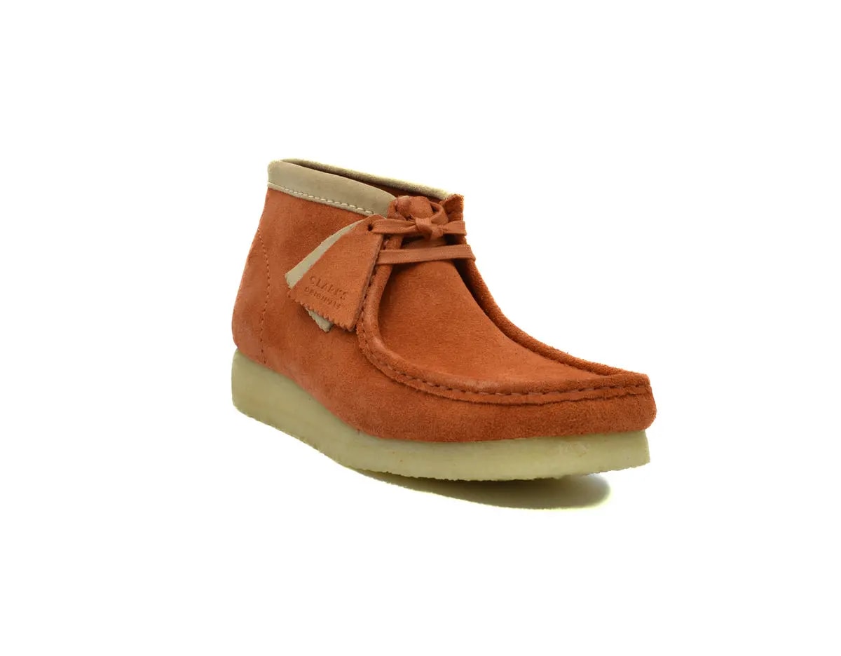 Giày Clarks Originals Wallabee Boot 'Dark Tan' 26172250 — ảnh 5