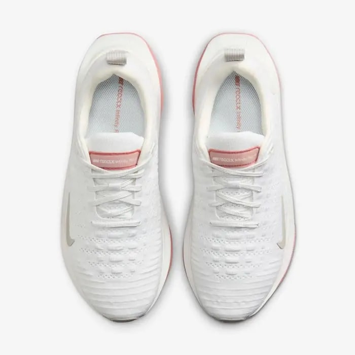 Giày Nike React Infinity Run Flyknit 4 'White Pink' DR2670-106 — ảnh 5