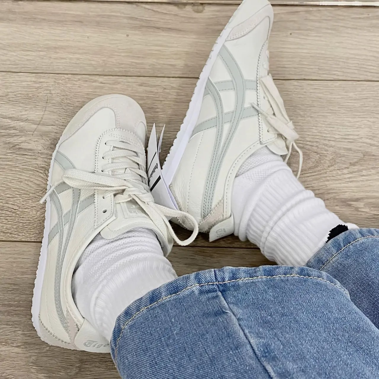 Giày Onitsuka Tiger Mexico 66 'Cream Light Sage' 1183A201-127 — ảnh 3