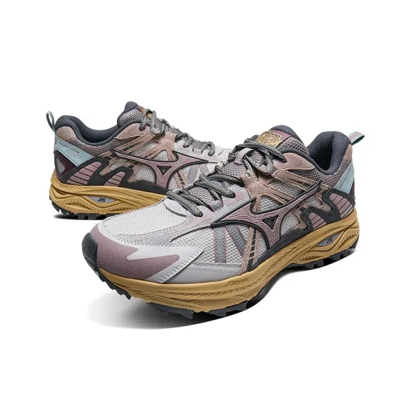 Giày Mizuno Racer Trail 'Red Umber Grey' D1GH223809 — ảnh 2